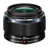 「M.ZUIKO DIGITAL 25mm F1.8 II」製品イメージ